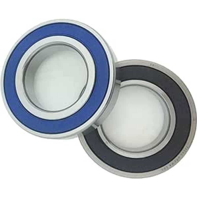 1 Paar 7008 7008AC 2RZ HQ1 P4 40x68x15 SI3N4 Keramik Ball Versiegelt Kontaktieren Lager Geschwindigkeit Spindel Lager