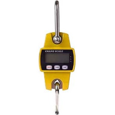 Hängewaage, Digitale Kranwaage Mini Hoist 300 kg / 50 Industrielle Schwerlast-Hängereisewaage Gelb for Home Farm Factory Hunting