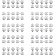 ISTOVO 100 X Weihnachtsdekoration Modellierkunst Polystyrol Schaum 10cm -