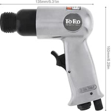 Plaktukai 9150 160mm profesionalus rankinis pistoletas dujų kastuvai Super Duty oro plaktukas mažas rūdžių šalintuvas pjovimo pneumatiniai įrankiai (spalva : 5 kastuvo galvutė)