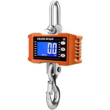 Skaitmeninis aukštis 1000 kg 1500 kg LCD apšvietimas 3306 lbs Stahl Industrieschloss Hakenwaage Mehrere Funktionen(300KG)