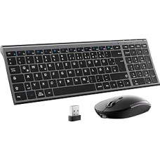 2.4G belaidės pelės rinkinys, 