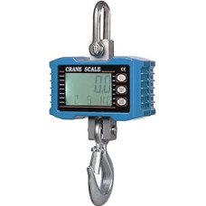 Industrielle elektronische Gepäckwaage, hochpräzise industrielle Kranwaage, Digitale industrielle schwere Kranwaage, LCD-Display, geeignet for den Bauernhof zu Hause(Color:Blu,Size:500KG)