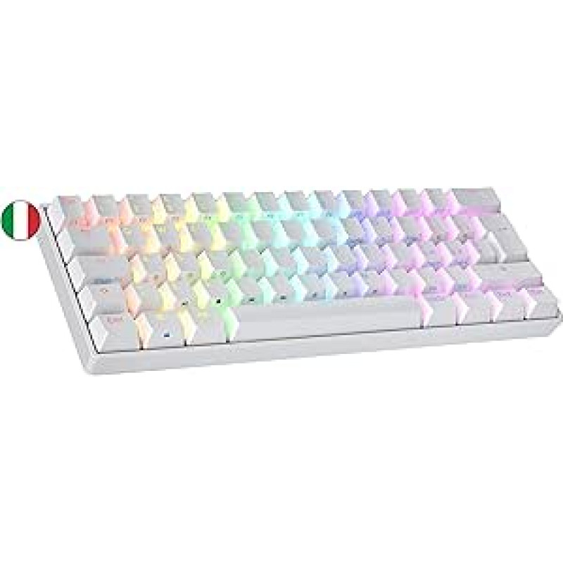 Ranked S60 Supernova mechaninė 60 proc. klaviatūra, 