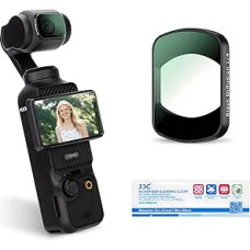 JJC Magnetic Black Diffusion Filter 1/4 for DJI Osmo Pocket 3, Multi-Coated Black Mist Effect Filter with Filter Protective Case, Osmo Pocket3 Action Camera Accessories