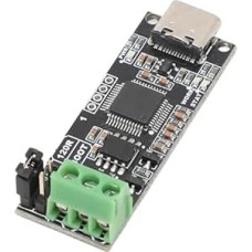 Acouto CAN-Analysator-Bus, USB-zu-CAN-Modul-Konverter-Adapter für Effiziente Datenanalyse. Unterstützung Zählt USB-Ports für 2 A für -Analysator und eine Linie des Busses auf, Wenn für