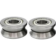 V formos griovelio kreipiamasis ritininis guolis (pakuotė po 1 vnt.) Lv202-41zz ABEC-7 15 x 41 x 20 mm