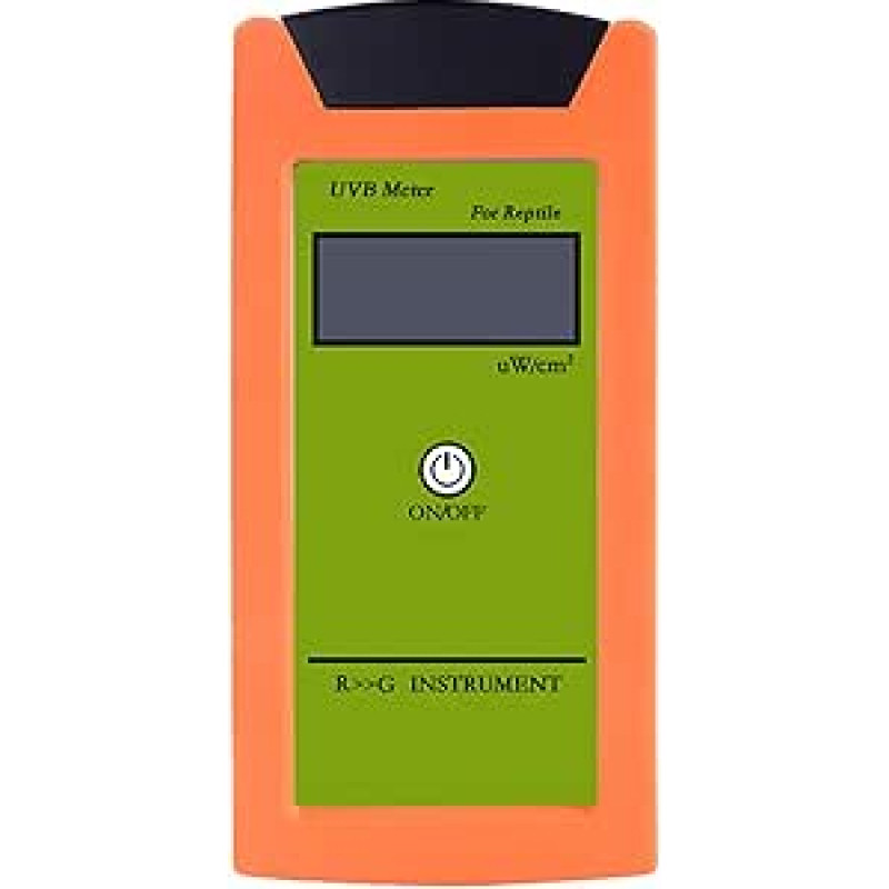 UV matuoklis, RGM UVB testeris, didelio tikslumo UVB detektorius, UVB testavimo prietaisas ropliams, UVB matuoklis, šviesumo matavimo prietaisas, praktiškas ir patvarus