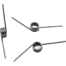Torsionsfeder, V-förmige Feder, Torsionsfeder aus hochfestem Stahl, 2,0 mm Drahtdurchmesser, Außendurchmesser 14,7 mm, 135-Grad-Torsionsfedern, 2 x 14,7 x 40 mm, 2 Stück
