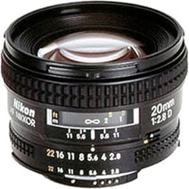 Nikon 20mm F2.8D AF Nikkor objektyvas (atnaujintas)