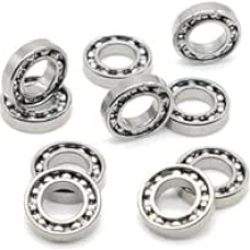 SMR137ABEC-7 mm Nerūdijančio plieno guoliai 7 x 13 x 3 mm Atviro tipo SMR137 guoliai 7 x 13 x 3 mm Nerūdijančio plieno rutuliniai guoliai Perfection Pakuotė po 10 vnt.