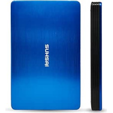 SUHSAI 500 GB išorinis kietasis diskas USB 3.0 Lengvas atsarginės kopijos ir saugojimo kietasis diskas Nešiojamasis žaidimų kietasis diskas Išplėsta talpykla HDD, skirtas žaidimų nešiojamajam kompiuteriui 