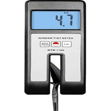 UV matuoklis 1100 Skaitmeninis langų atspalvio matuoklis su 18 mm storiu, 100 % diapazonu, vizualiniu šviesos pralaidumu, pagamintas iš plastiko su jutikliu, greitas matavimo greitis