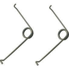 ORLOVA Torsioninė spyruoklė V spyruoklė 20 vnt. 2 ritės Vielos skersmuo 1,5 mm mangano plieno Dviguba sukimo spyruoklė Išorinis skersmuo 12 mm Torsioninė spyruoklė 1,5x12x43 mm