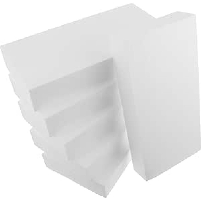 Homoyoyo Pack of 6 Soft Blocks Foam Blocks Polystyrene Art Panels Sponge Blocks for Polystyrene Foam Panels Foam Cube Blocks Foam Packaging Material