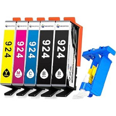 MEGOFFCIE 924 rašalo kasetė, suderinama su HP 924 kasetėmis, skirtomis 
