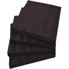 1 m x 1 m x 40 mm putplasčio lentos paminkštinimas greitojo pakavimo dėžutėms Baltas smūgiams atsparus kempinės pamušalas, skirtas papildomai apsaugai