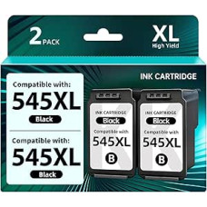 545-XL juodos spalvos spausdintuvo kasetės, skirtos 