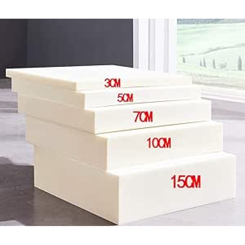 100 x 35 cm didelio tankio atsarginė sofos pagalvėlė 3 cm storio