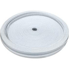 RAHBI Trapecinis T5 PU atviras sinchroninis diržas 6/10/15/16/20/20/25/30 mm pločio. T5 atviras sinchronizavimo diržas iš poliuretano Plieno laisvalaikiu (dydis : 1 metras, spalva : 6 mm)