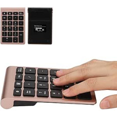 Cuifati Numeric Keyboard Wireless Keyboard - Bluetooth 5.0 Ergonomic 22 Keys Keyboard for Android, Windows, Mac OS - Scissor Foot Key Structure - 80 Hours