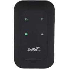 Ejoyous Mobile WLAN Router, 4G LTE Portable WiFi for On the Go Without Contract WiFi Hotspot with SIM Card Slot for Motorhome Travel Camping Home Support of 10 Devices