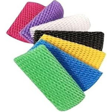 Schaumstoff-Netzhülle, Obst-Netzabdeckung, 140/280 Stück, Sieben Farben, 14 x 7 cm, stoßfeste Schutzhülle, Gemüseverpackung, Orange, Kiwi, Traube, Anti-Quetsch-Beutel (280 Stück)(280vnt.)