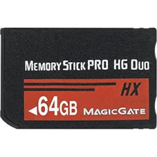 Original 64GB Memory Stick Pro-HG Duo PSP Memory Card Compatible with Sony PSP1000 2000 3000 Camera Memory Card