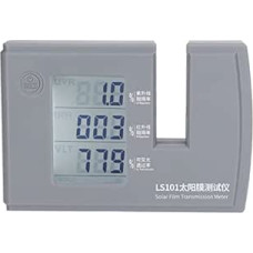 3 juostų saulės plėvelės perdavimo matuoklis Šviesos perdavimo matuoklis Infraraudonųjų spindulių ultravioletinių spindulių slopinimo testeris Vizualinis šviesos detektorius Saulės testeris Matuoklis Spektro testeris