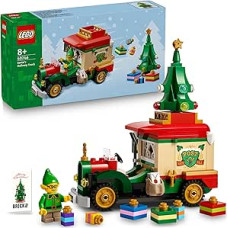 Lego Santa Van - Lego 40746 Christmas Set Including Printed Tile
