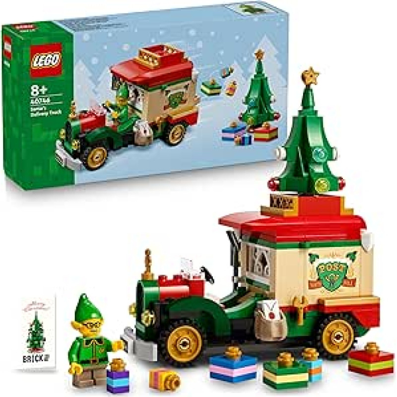 Lego Santa Van - Lego 40746 Kalėdinis rinkinys su spausdintomis plytelėmis