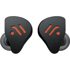 Fosi Audio IM4 Open Hi-Fi In-Ear Monitor Headphones, 10mm Beryllium Driver, N52 Double Magnet and Dual Chamber, Detachable 2 Pin Cable 3.5/4.4mm Balanced Custom Tuning, Black