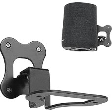 Wall Mounts Compatible with Harman Kardon Enchant 900/1100 Rear Speakers Adjustable Metal Wall Mounts Bracket for Surround Sound Audio Black Pack of 2