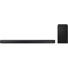 SAMSUNG Soundbar HW-Q700C/ZF Q Series, 9 Speakers, Wireless Dolby Atmos, 3.1.2 Channel Audio, Q-Simphony, Compatible with Alexa and Google Assistant, Black 2023