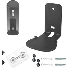 Wall Mount for Sonos Roam 2/Sonos Roam/Roam SL Speakers (Compatible with Sonos Roam2/Roam/Roam SL, Wall Mount, Single Piece, Black)