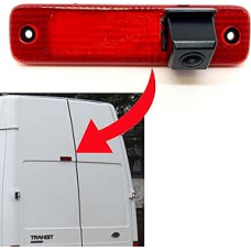 Dolphin Automotive Bremslicht-Rückfahrkamera Rückfahrkamera für Ford Transit Van 2006-2013 (nur Kamera)