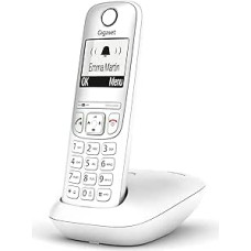 Gigaset A695 - Cordless Landline Telephone with Large Backlit Display for Very Easy to Read View, Call Blocking - White
