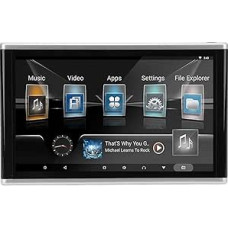 Headrest Video Player, 4K 10.1 Inch Headrest Monitor Tablet for Backseat, IPS Touch Screen for Android 11, Rear Seat TV Monitors for Vehicles