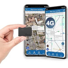 4G mini GPS seklys, magnetinis transporto priemonės seklys, automobilio seklys su ABO neriboto atstumo DE ir pasauliniu realaus laiko sekimu ir aliarmu 60 dienų budėjimo režimo lokatorius automobiliui, vaikams, senjorams