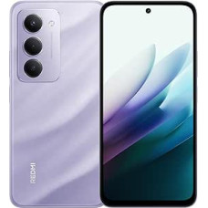 XIAOMI Redmi 15 išmanusis telefonas 6 + 128 GB Įspūdingas 6,9 colių FHD+ ekranas Galingas Snapdragon 685 Masyvi 7000 mAh (tipo) baterija 50 MP AI dvigubos kameros sistema, su įkrovikliu (violetinė)