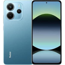 XIAOMI Redmi Note 14 4G išmanusis telefonas 6,67 colių AMOLED ekranas Android 14 8+256GB baterija 5500mAh greitasis įkrovimas 33W su NFC, be įkroviklio, mėlynas