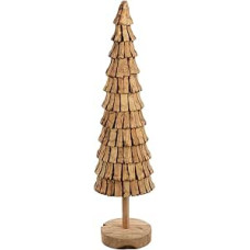 GILDE Objeto Medinė Kalėdų eglutė Natūrali spalva Aukštis 120 cm x skersmuo 32 cm Kalėdų dekoracijos