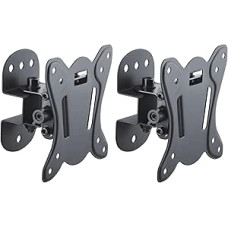 PureMounts TV Bracket Swivel Vesa 100 Wall Distance 75 mm (Pack of 2)