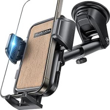 Mobile Phone Holder Car Dashboard Rotating Holder Car Suction Cup Universal Car Mobile Phone Holder Windscreen Phone Holder Car Phone Holder Car Adhesive for iPhone 15 14 13 12 Smartphones