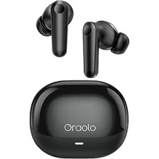 oraolo Active Noise Cancelling Earbuds, Wireless Earbuds, Bluetooth Kopfhörer 5.4, 40H Spielzeit, IPX7 Wasserdicht, In Ear Kopfhörer mit Hifi Stereo Deep Bass, Ohrhörer Wireless Bluetooth, USB C