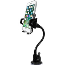 Macally MGRIP car suction mount holder for iPhone/smartphone with 8 in/20 cm flexible neck