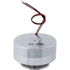 Vibration Speaker, Resonance Speaker, Mini All Frequency Resonance Speaker, 50 mm/2 Inch Vibration Strong Bass Speaker, Portable Speaker for PC, Phone, Computer, Laptop, 4Ω 25 W