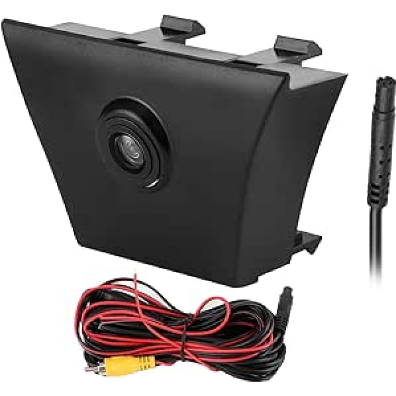 Automobilio priekinė kamera, priekinė grotelių kamera, CCD HD priekinė automobilio kamera 170° plataus kampo vandeniui atspari naktinio matymo kamera Escape C520 12-19