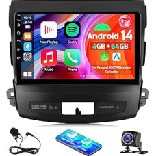 4+64G Automobilinis radijas 