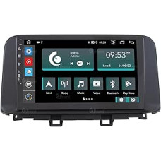 Automobilinis radijo imtuvas Hyundai Kona 2018-2021 Android GPS Bluetooth Bluetooth WiFi USB DAB+ jutiklinis ekranas 10 colių 8Core Carplay Android automobilis